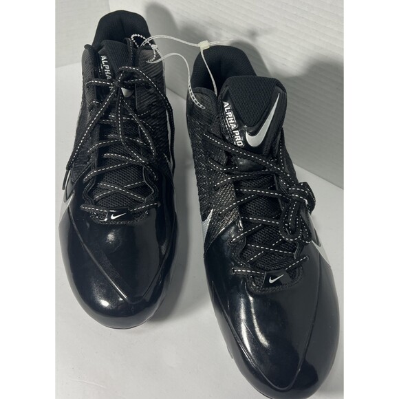 Nike Flywire Alpha Pro cleats 579545-002 Black Size 16 New main image 6